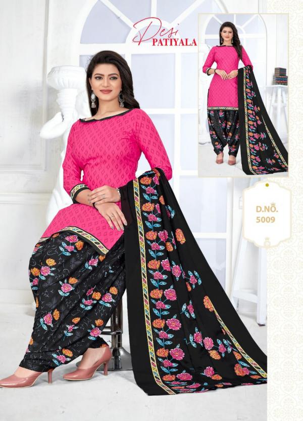 Ganesha Desi Patiyala Vol-5 Cotton Designer Readymade Suit